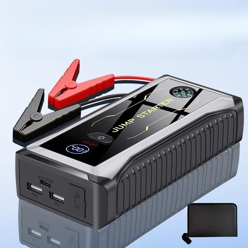 초강력 한파대비 자동차 점프스타터 보조배터리 기능 LCD 디스플레이 25년형 3200A - 상품 이미지