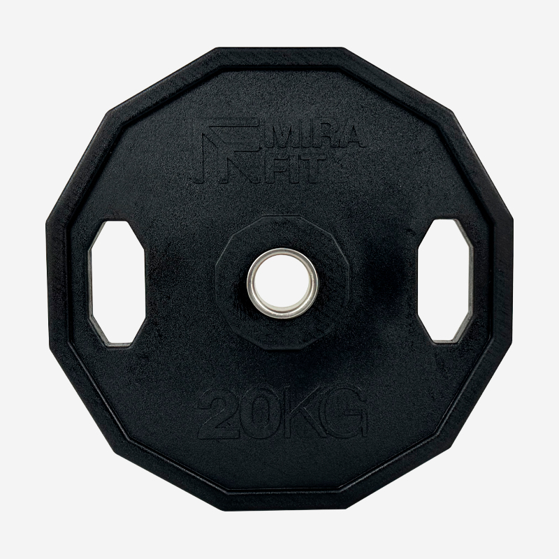 미라핏 바벨 중량 원판 2홀 12각 20kg, 1개 - 메인 이미지