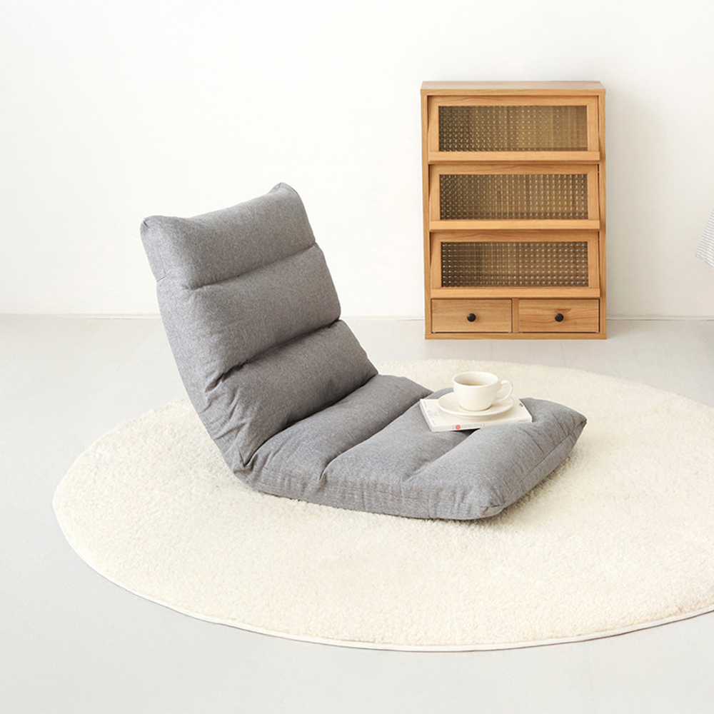 스누그 1인 좌식소파 A타입 그레이 5571.1534