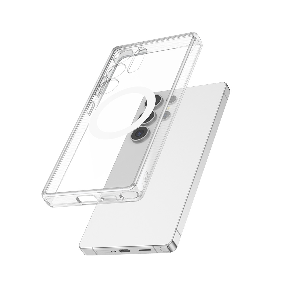 [1+1] 코끼리 듀얼링크 클리어 마그네틱 맥세이프 케이스 투명, 갤럭시S25 플러스 - 상세 이미지 3