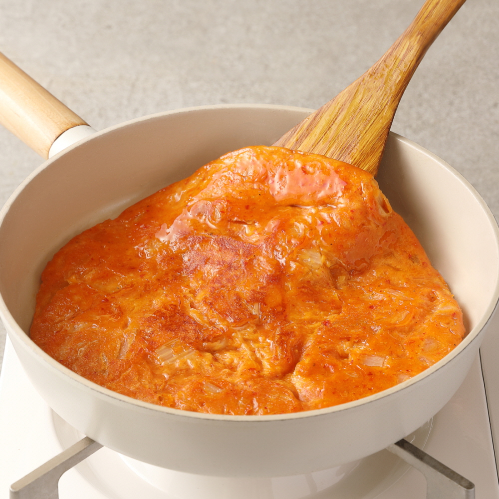 [푸딩팩토리] 수제 김치전 230g 3분완성 간편 냉동김치부침개 - 상세 이미지 5