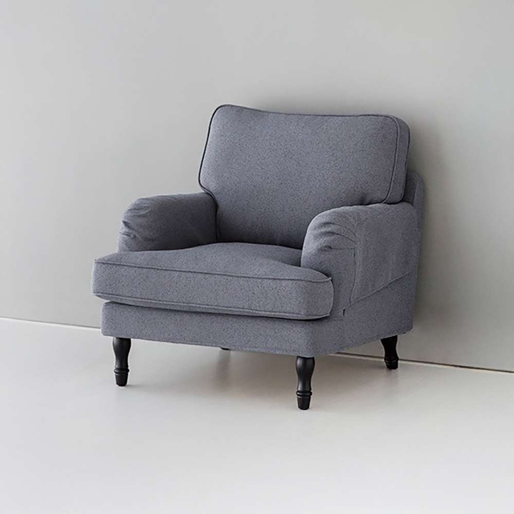 JEEIN 1인소파 다크그레이 0075.6482, 1인용