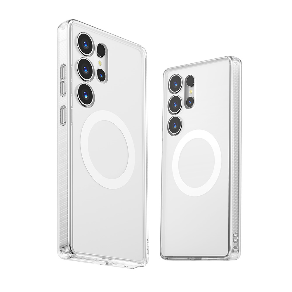 [1+1] 코끼리 듀얼링크 클리어 마그네틱 맥세이프 케이스 투명, 갤럭시S25 플러스 - 상세 이미지 4