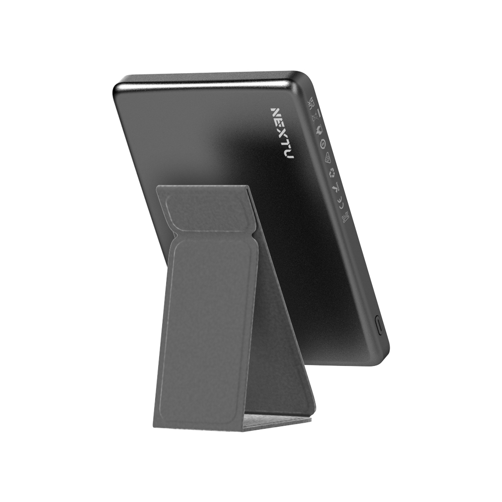 넥스트유 파도므 5,000mAh 맥세이프 보조배터리 PD 20W 고속 무선 충전 초슬림 초경량 거치대