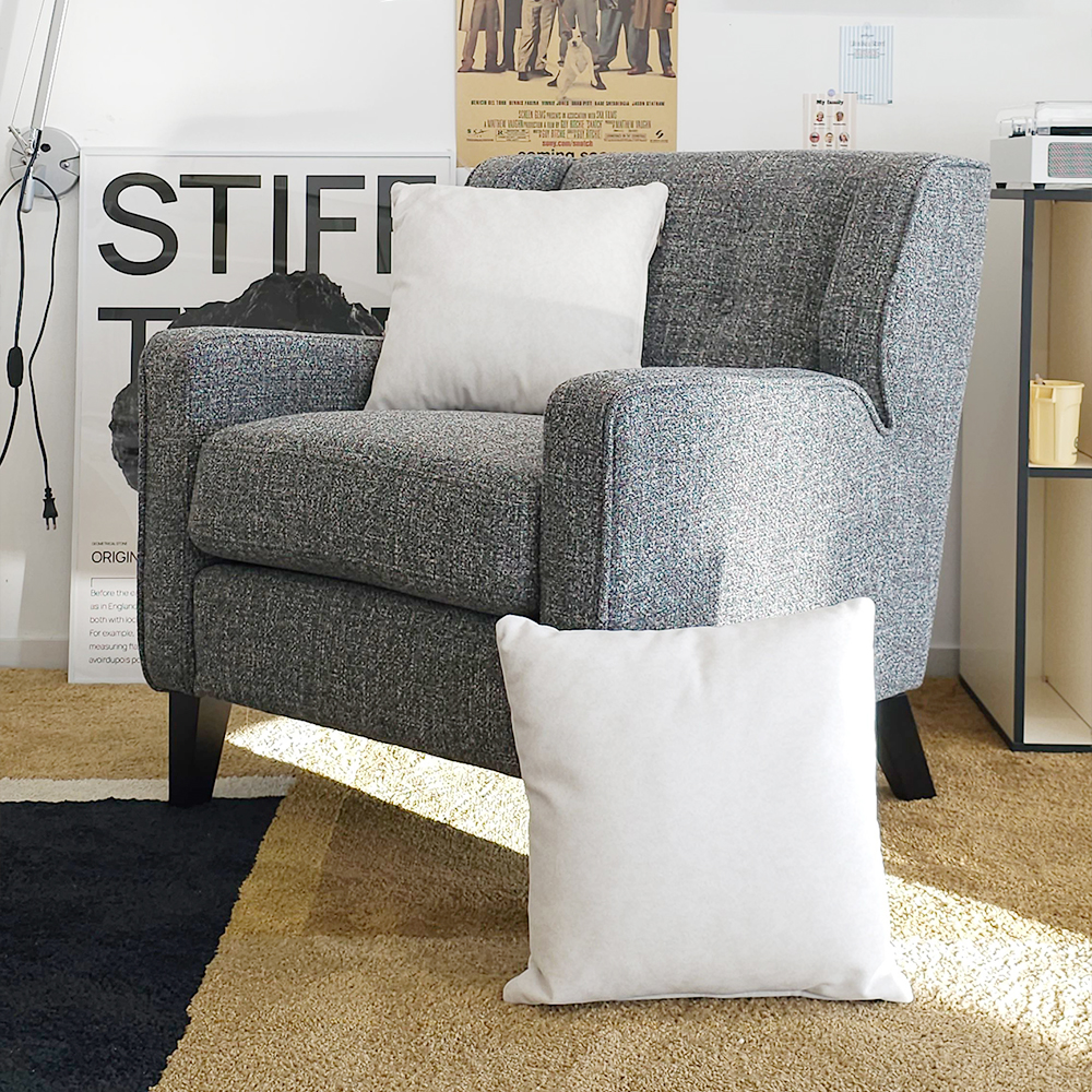 그레이코지 1인용 패브릭 쇼파