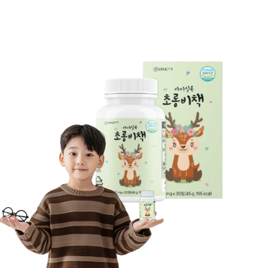 닥터엣 아이 실록 초롱비책 어린이 츄어블 - 메인 이미지