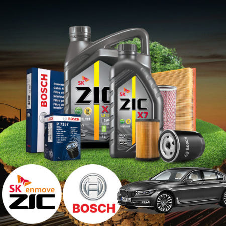 에스모터스 G11 730d (16~20) (B57) 디젤 지크 X7 5W30 LS 엔진오일필터세트 7L iter