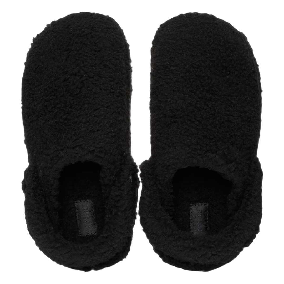 크록스 털슬리퍼 겨울 퍼 털신 털신발 퍼슈어 크록스실내화 블랙 ks, 250 - 상세 이미지 4