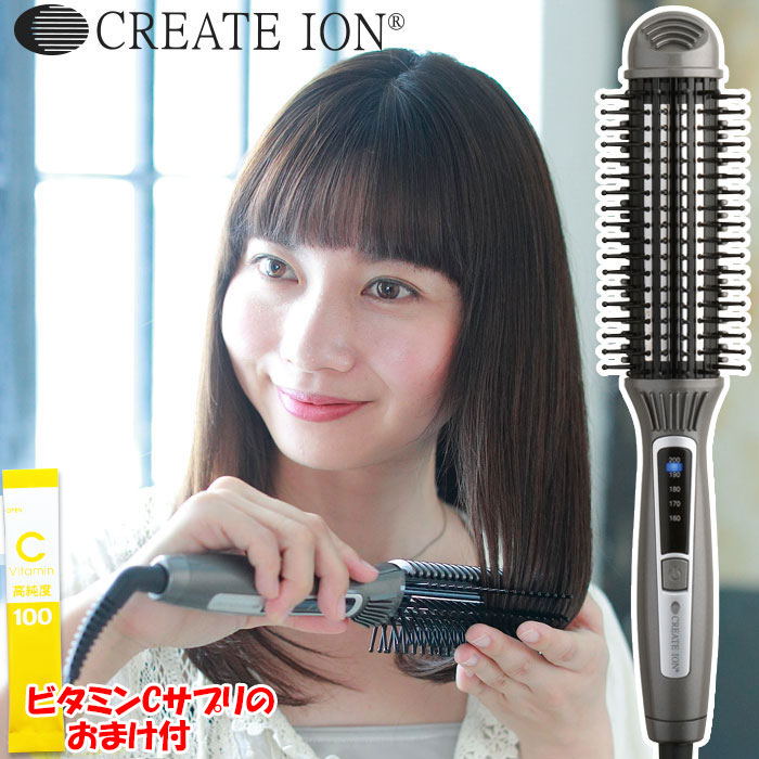 크리에이트 CREATE 에어 리치 이온 브러쉬 고데기 SHBR02G - 상품 이미지