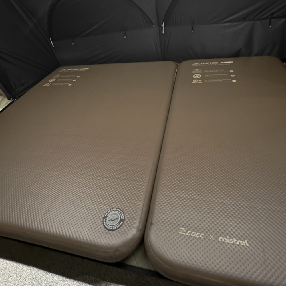 제백 에어매트 에어리스 핏 수동펌프 포함 캠핑매트 더블