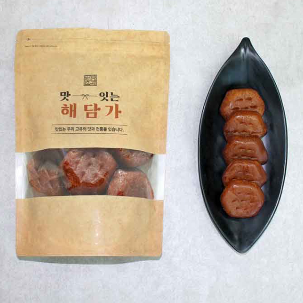 호박 찹쌀약과 한과선물 미니약과 명절 추석 설날어린이집선물 전통과자 국산 - 상품 이미지