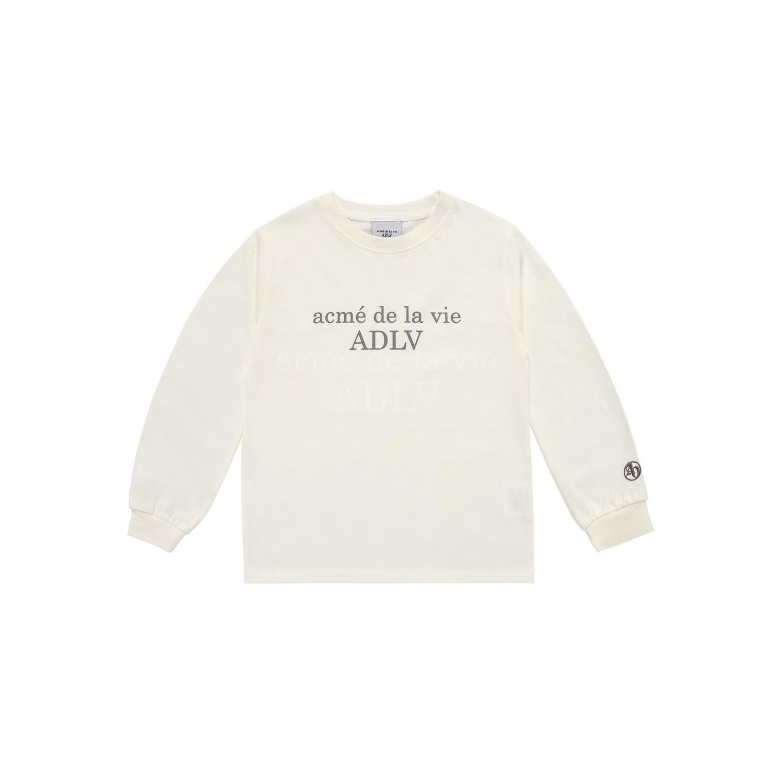 아크메드라비 KIDS BASIC LOGO LONG SLEEVE T-SHIRT : 아크메드라비