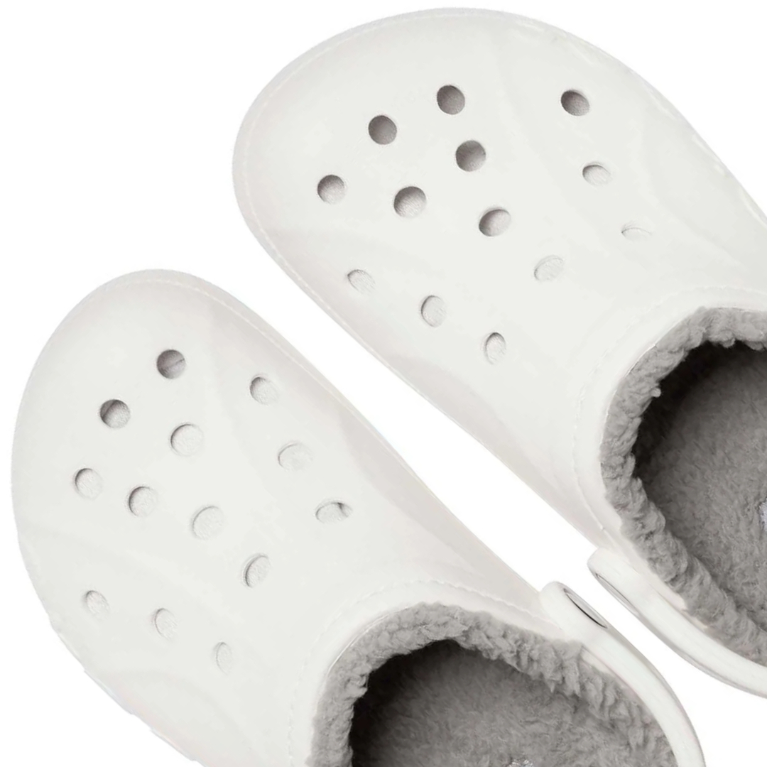 크록스 털슬리퍼 겨울 퍼 털신 털신발 퍼슈어 화이트, 240