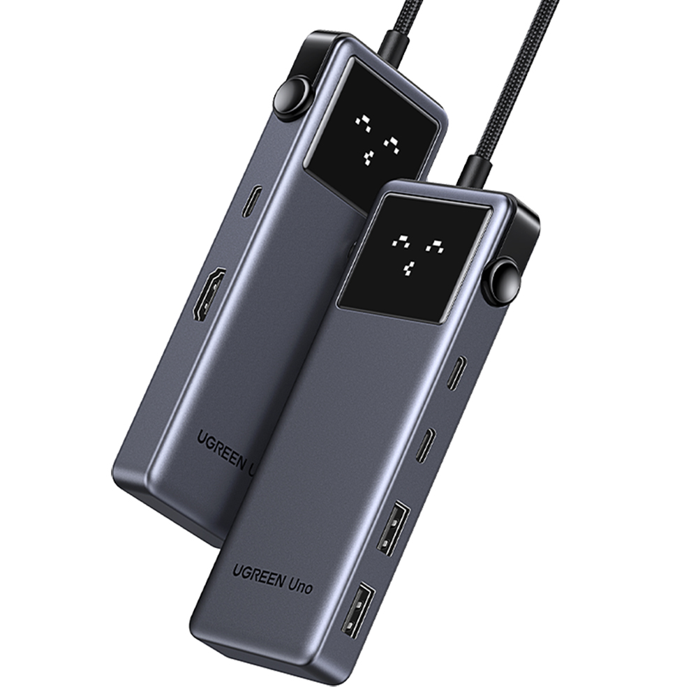 유그린 UNO 6in1 HDMI PD USB 3.2 C타입 멀티허브 독 U-35998 - 상세 이미지 2