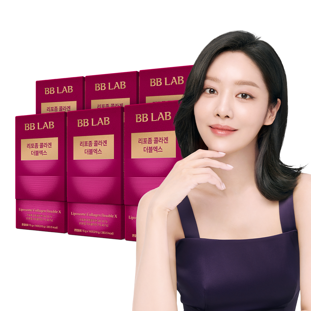 뉴트리원 비비랩 리포좀 콜라겐 더블엑스 14포, 6개