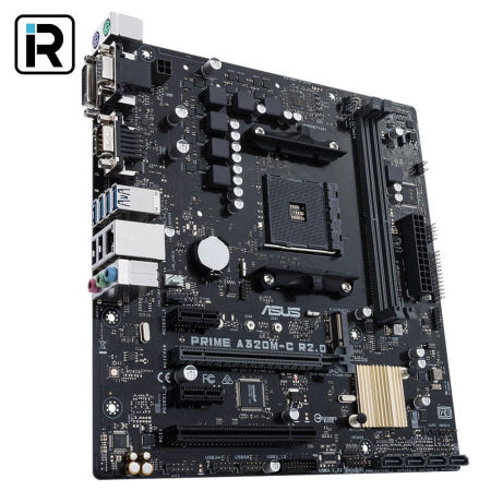 ASUS [중고]A320M-C R2.0 AMD A320 PRIME 메인보드 AM4 아수스 (백패널X)