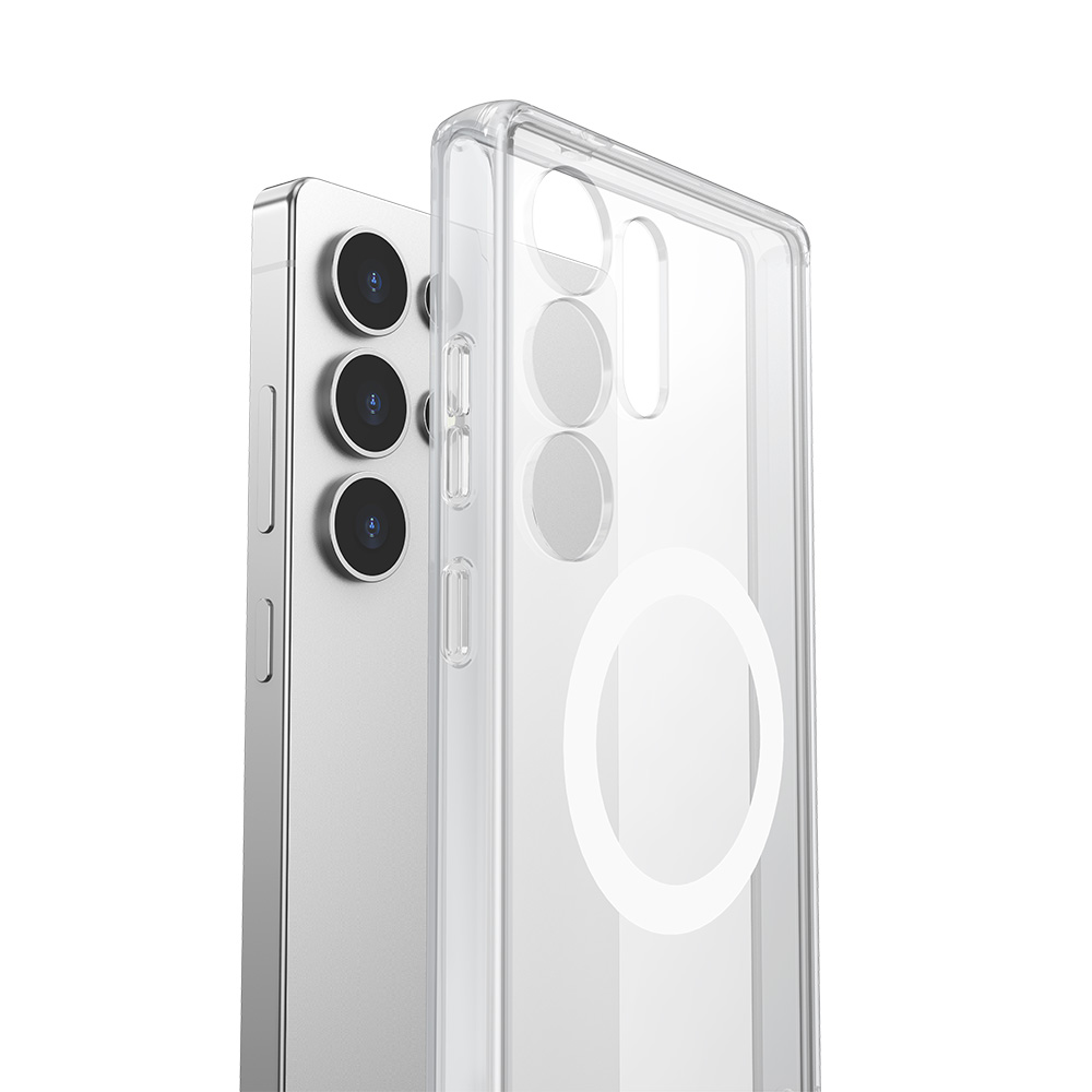 [1+1] 코끼리 듀얼링크 클리어 마그네틱 맥세이프 케이스 투명, 갤럭시S25 플러스 - 상세 이미지 5