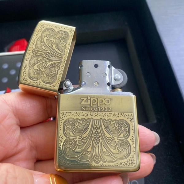 ZIPPO 지포 라이터 빈센조 클래식 라이타 콘스탄틴 빈티지 메탈 신기한 디자인 황금 황동 1932 이후 방풍 컬렉션 상자 : 럭시스포츠