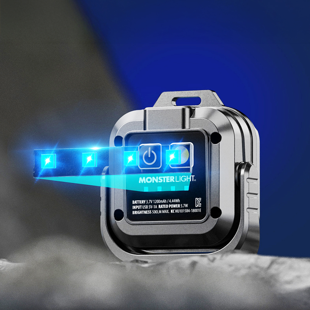 몬스터라이트 미니 캠프 충전식 LED 랜턴 캠핑 실내 작업등 낚시 조명