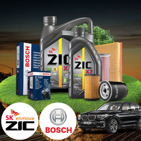 에스모터스 G01 X3 (18~20) 30d (B57) 디젤 지크 X7 5W30 LS 엔진오일필터세트 7L iter