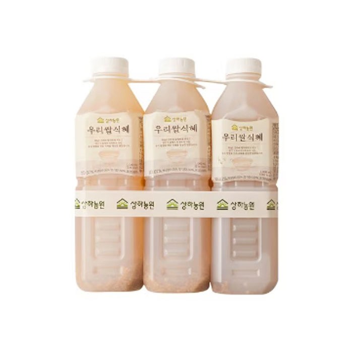 상하농원 우리쌀 식혜 1L x 3개 : 굴팍시스토어