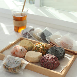 제주오메기떡 팥 견과 콩가루 흑임자 귤 보리 혼합30개 개별포장 제주맛집... 맛있게 먹은 솔직 후기 - 상품 이미지 3