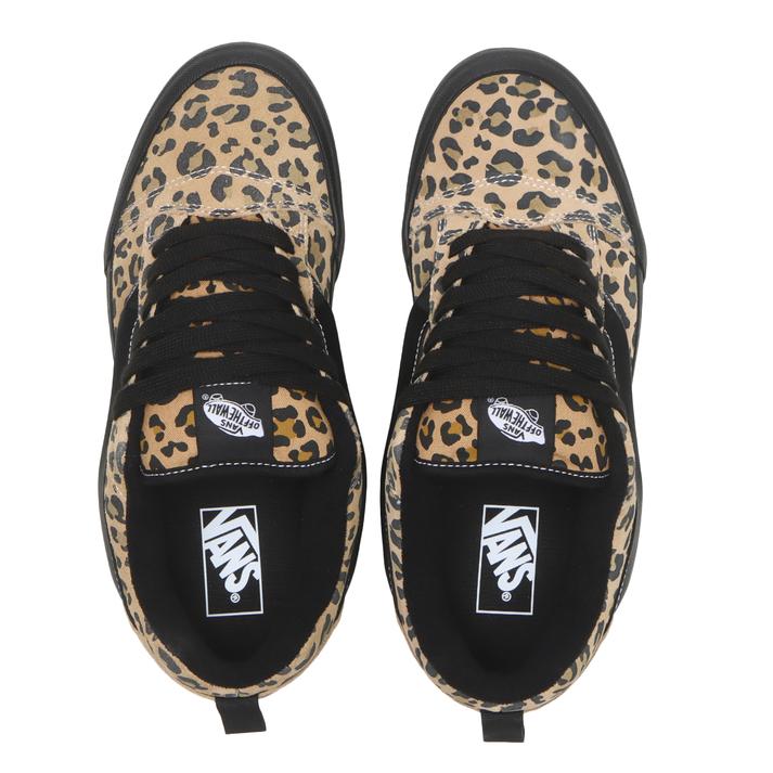 반스 VANS 뉴스쿨 로우컷 운동화 VN000CS0BMA 레오파드 블랙 - 상세 이미지 2
