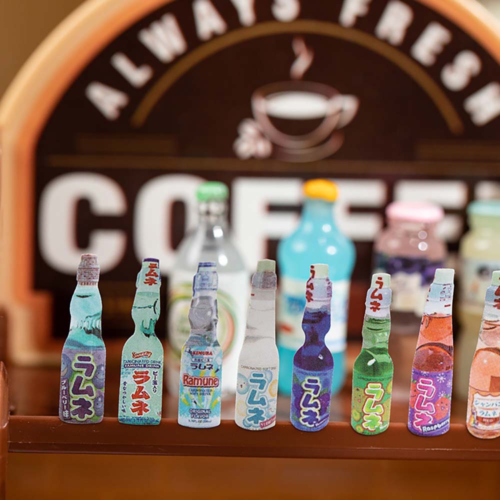 추억의 소리 일본스타일 샤오홍슈 다꾸 스티커북 - 상세 이미지 3