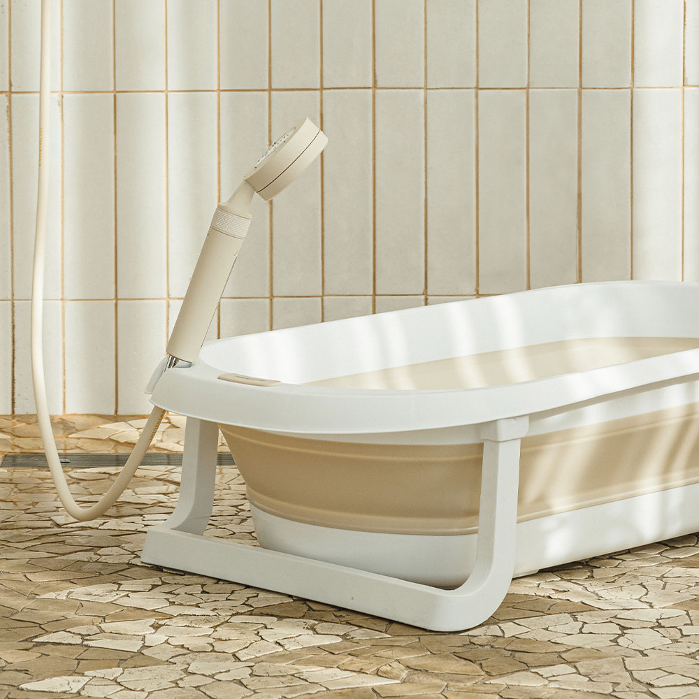 말랑하니 온오프 아기 샤워기 헤드 필터 미세조절