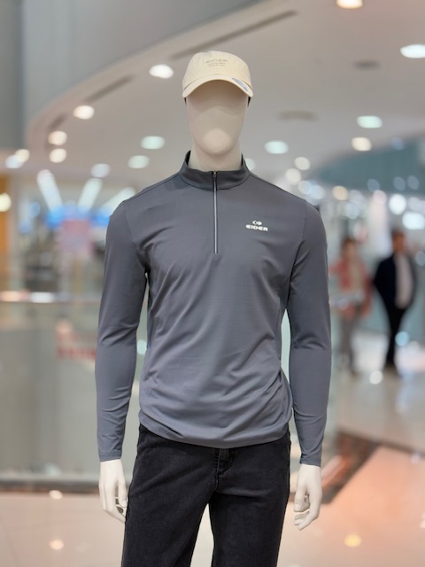 아이더 남자 봄 티셔츠 솔리드 남성 짚업 기능성티셔츠 MP25281 이미지 7