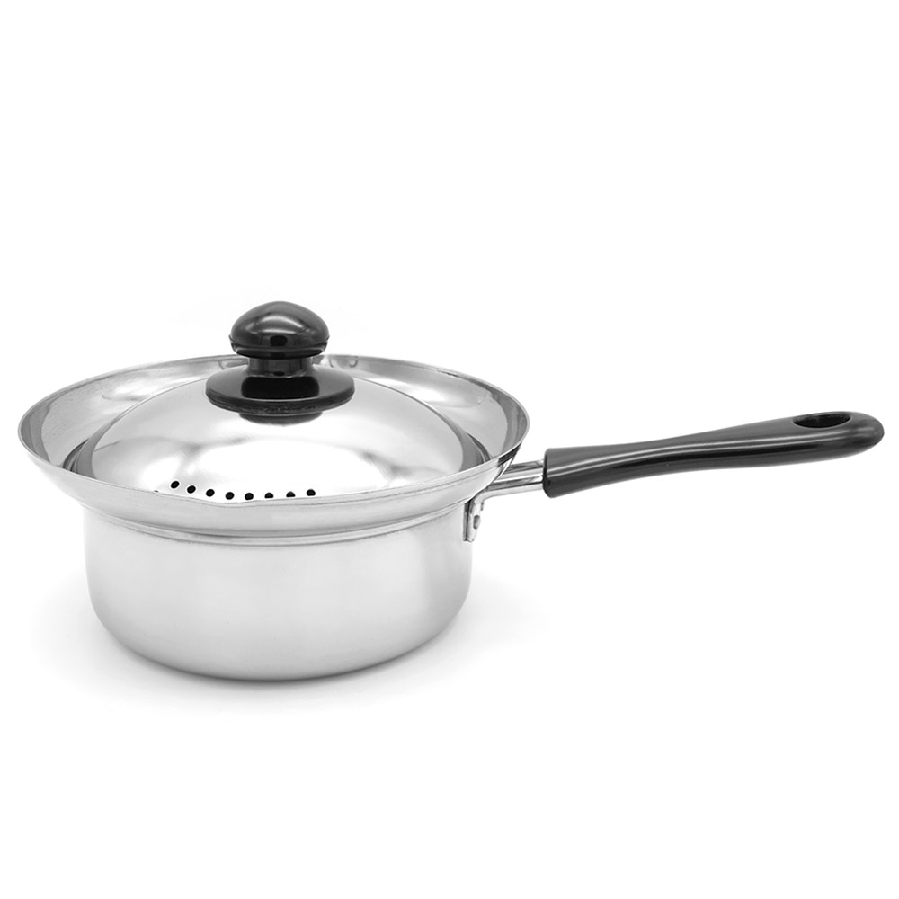 만능 인덕션 라면 냄비(1인) 16cm 비빔면 스테인리스 - 상품 이미지