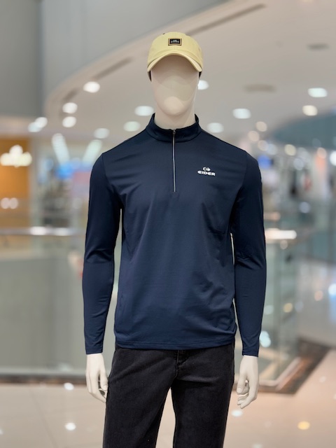 아이더 남자 등산티셔츠 솔리드 남성 짚업 기능성티셔츠 MP25281 - 상품 이미지