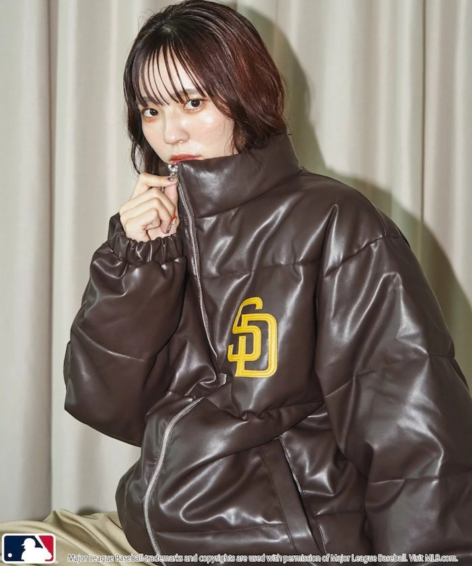 프릭스스토어 x PUBLUX x MLB 별주 블루종 자켓 3159220800364 3컬러 - 상세 이미지 5