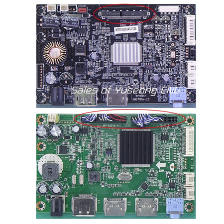 [중고]TFG27F16V 1500R 27인치 한성 모니터 AD 메인 영상 중고 통합 보드 수리