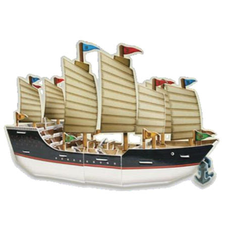 남아 입체퍼즐 우드락 대항해시대 함선 배 만들기 학습완구 중등 초등장난감 과학실험