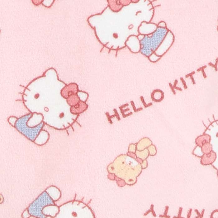 산리오 Sanrio 헬로키티 수면 잠옷 플란넬 셔츠 파자마 세트 M SAN1866M PK - 상세 이미지 5