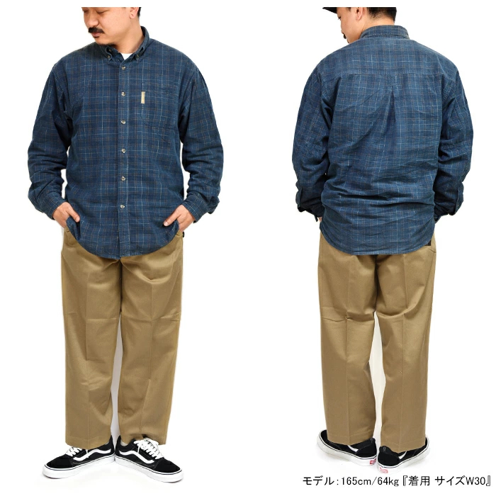 리바이스 Levis STA PREST 와이드 크롭 치노 팬츠 HARVEST GOLD - 상세 이미지 2