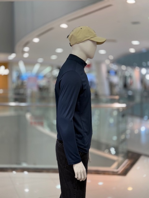 아이더 남자 봄 티셔츠 솔리드 남성 짚업 기능성티셔츠 MP25281 - 상세 이미지 2