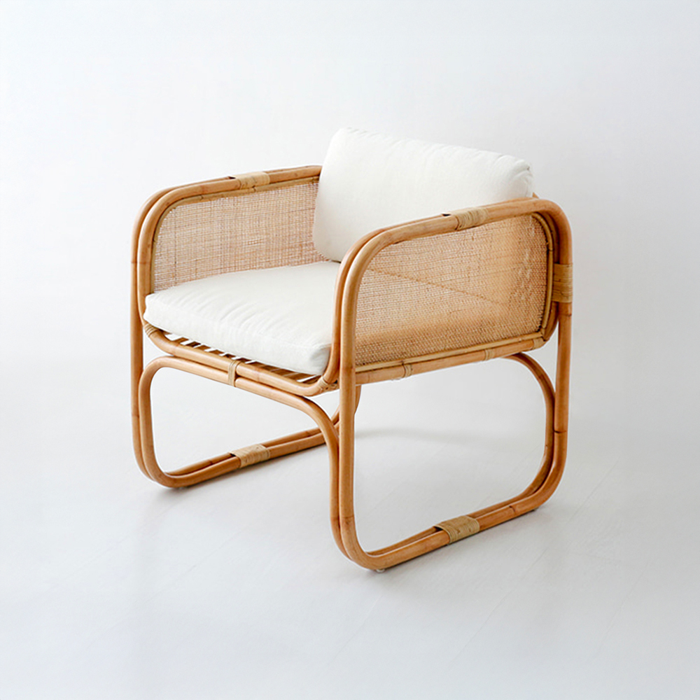 PASAR 원목안락의자 36cm 라탄 CR0049 단일색상 4006.4376 - 상세 이미지 2