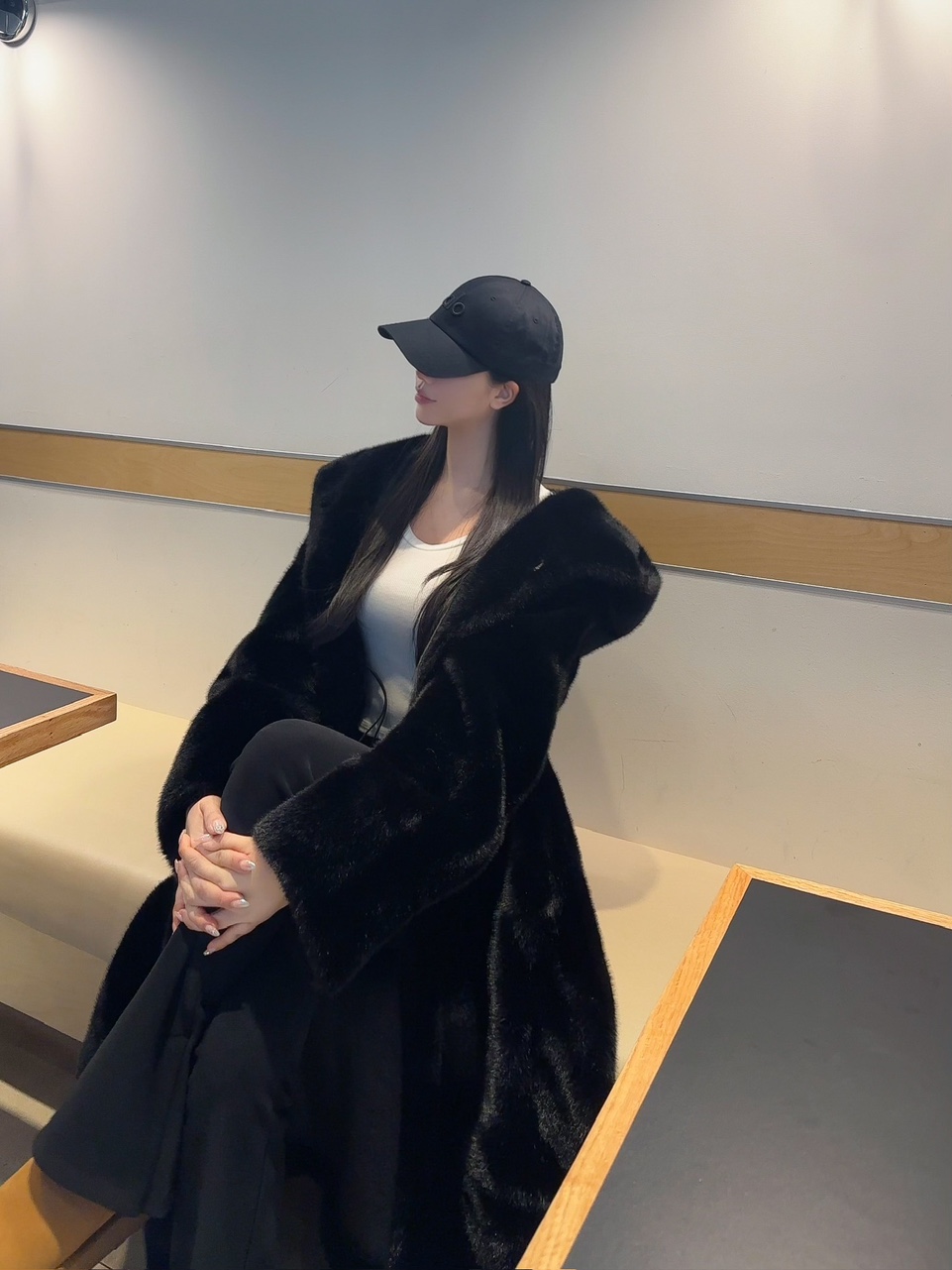 [주문폭주🔥] 베이퍼 스트링  무스탕 후드 퍼 코트 최저가 주문량미침 상세 이미지 26