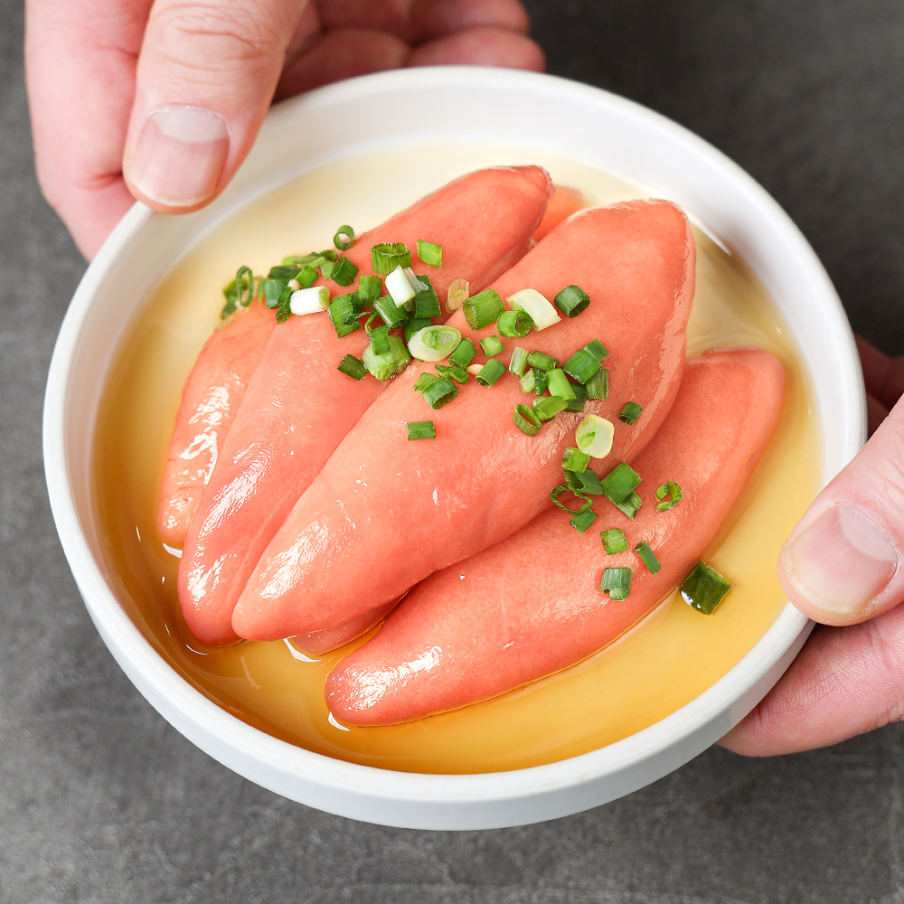 저염 무색소 백명란 400g 1kg 명란젓갈 파지