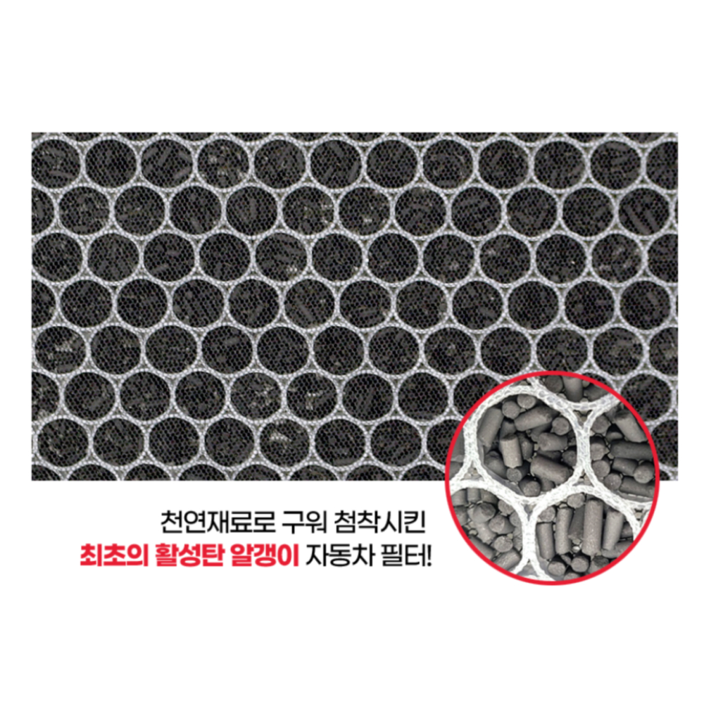 모센 프리미엄 자동차 5겹 활성탄 에어컨 히터 필터 pm2.5 헤파필터 차량용 - 상세 이미지 5