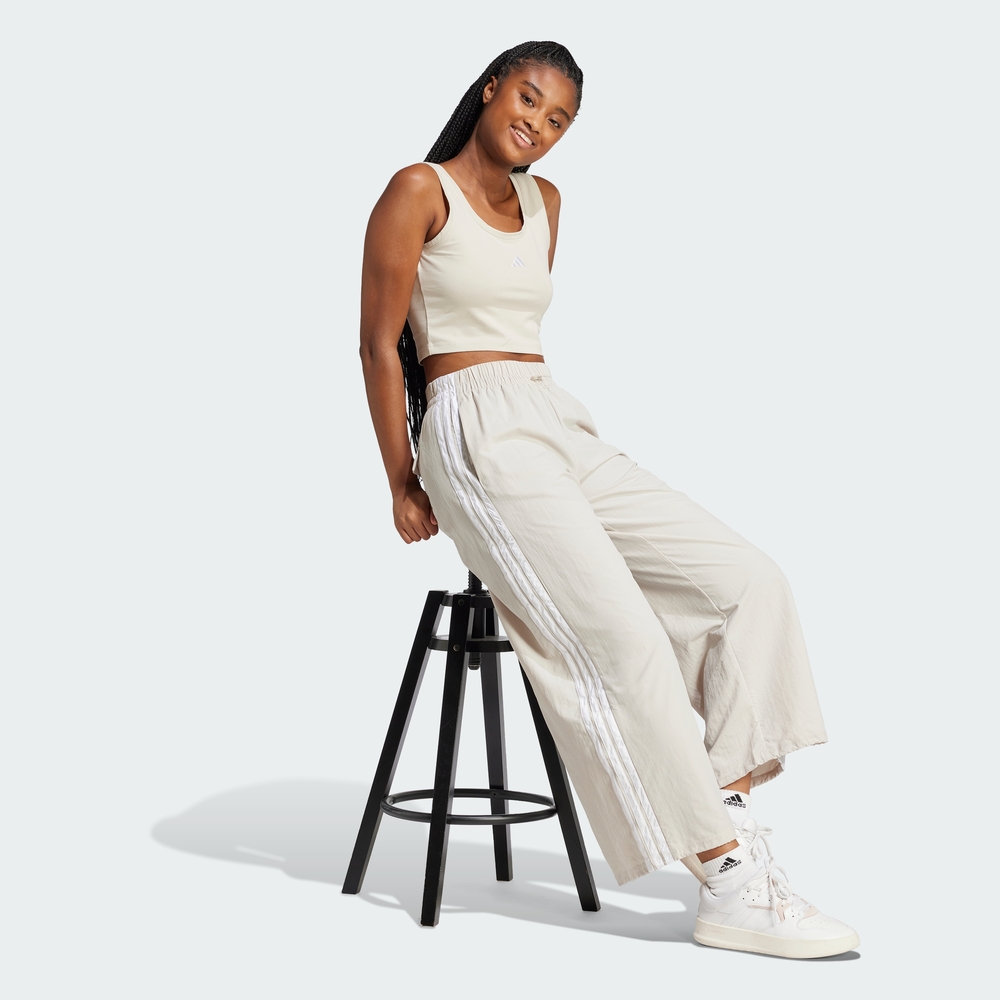 [아디다스 공식] 에센셜 3S 라이프스타일 우븐 파라슈트 팬츠 JC8168 - 상세 이미지 3