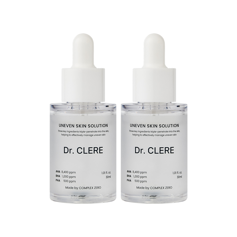 [임상실험3종 통과] 닥터끌레르 좁쌀 요철 피부 솔루션 30ml, 2개 제품 이미지