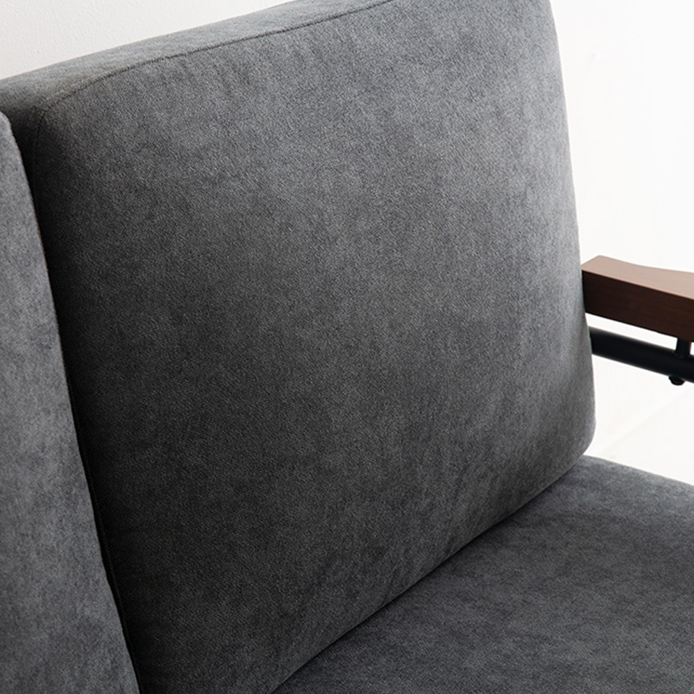 네르센 패브릭 소파 2인 T323 다크그레이 1377.4037