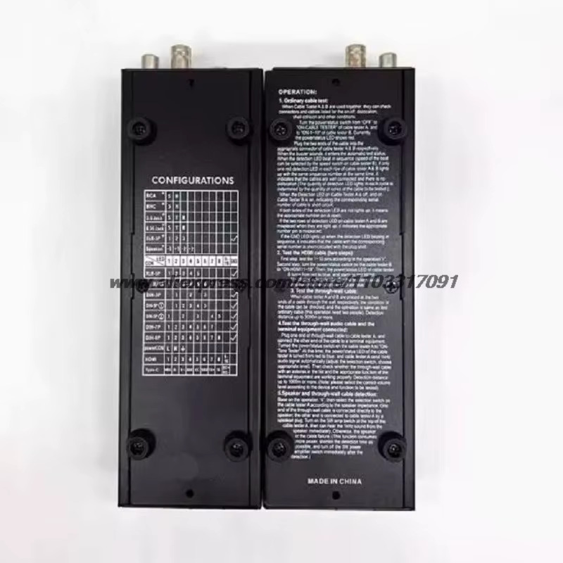 CT78 분리 라테스터 XLR 신호 HDMI 자동 오디오 사이드 16 가지 측정 가능