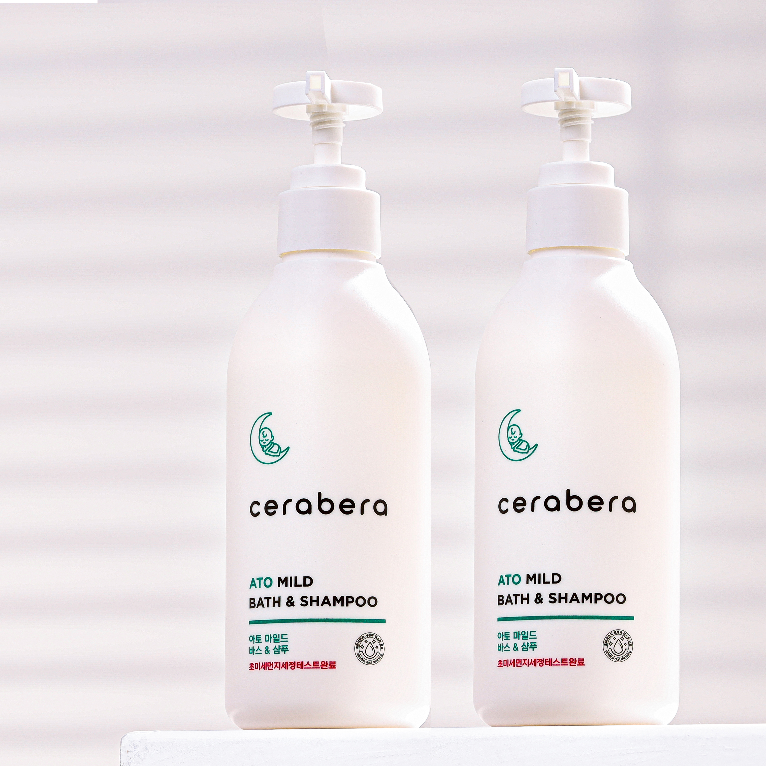 세라베라 아토 마일드 바스&샴푸 무향, 300ml, 2개 - 메인 이미지