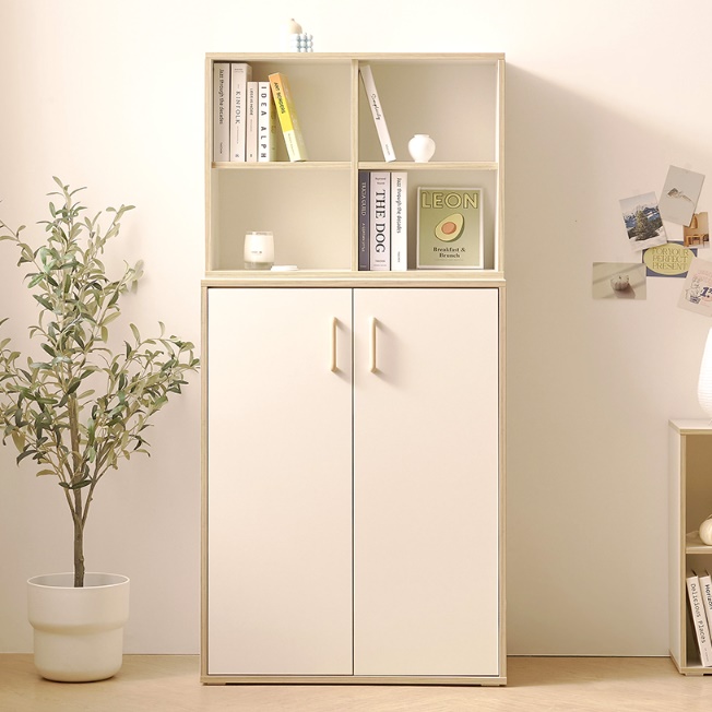 낮은행거옷장 작은방옷장 주니어 장농 학생 옷장 - 상품 이미지