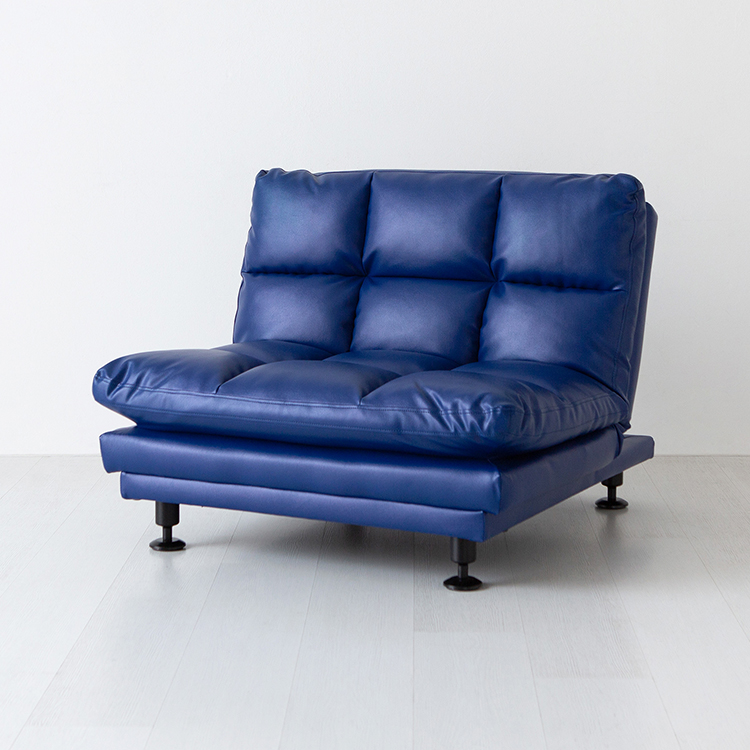 앰보 1인 멀티 소파 스툴미포함, 블루 8254.3562, 1인용