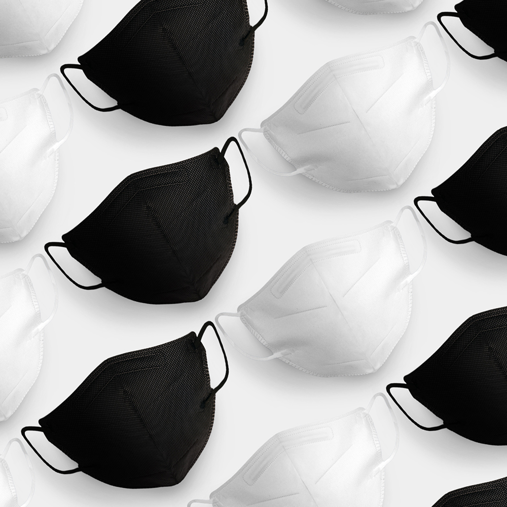 순수아띠 KF80 새부리형 마스크 중형